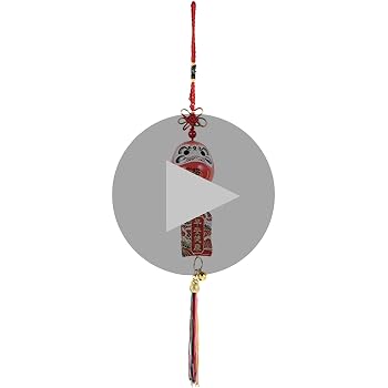 Amazon.com : VILLCASE Japanese Style Bodhidharma Pendant Ceramic